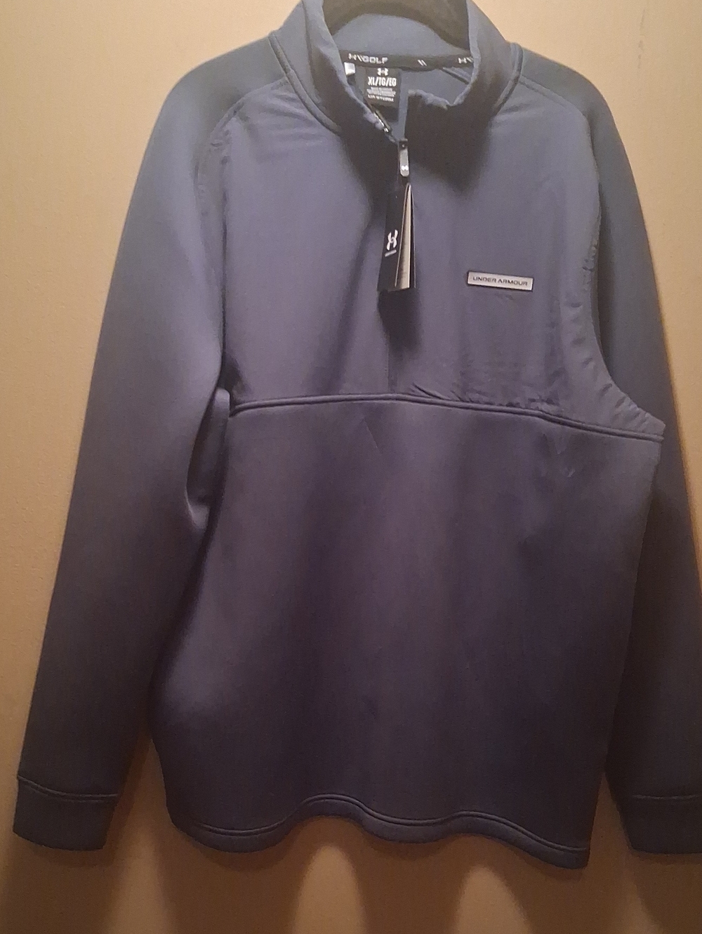 Under Armour Golf Navy Quarter-Zip  Performance Pullover
